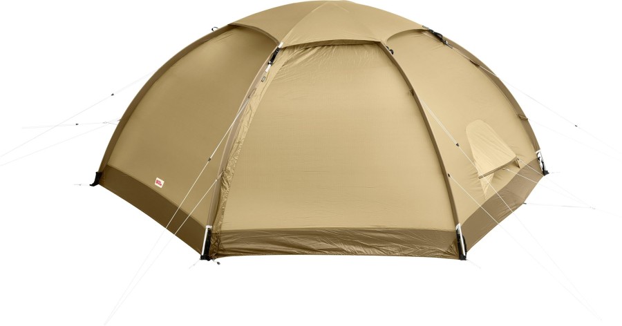 Camping Fjallraven Backpacking & Lightweight Tents | Fjallraven Abisko Dome 2 Tent - Sand Brown