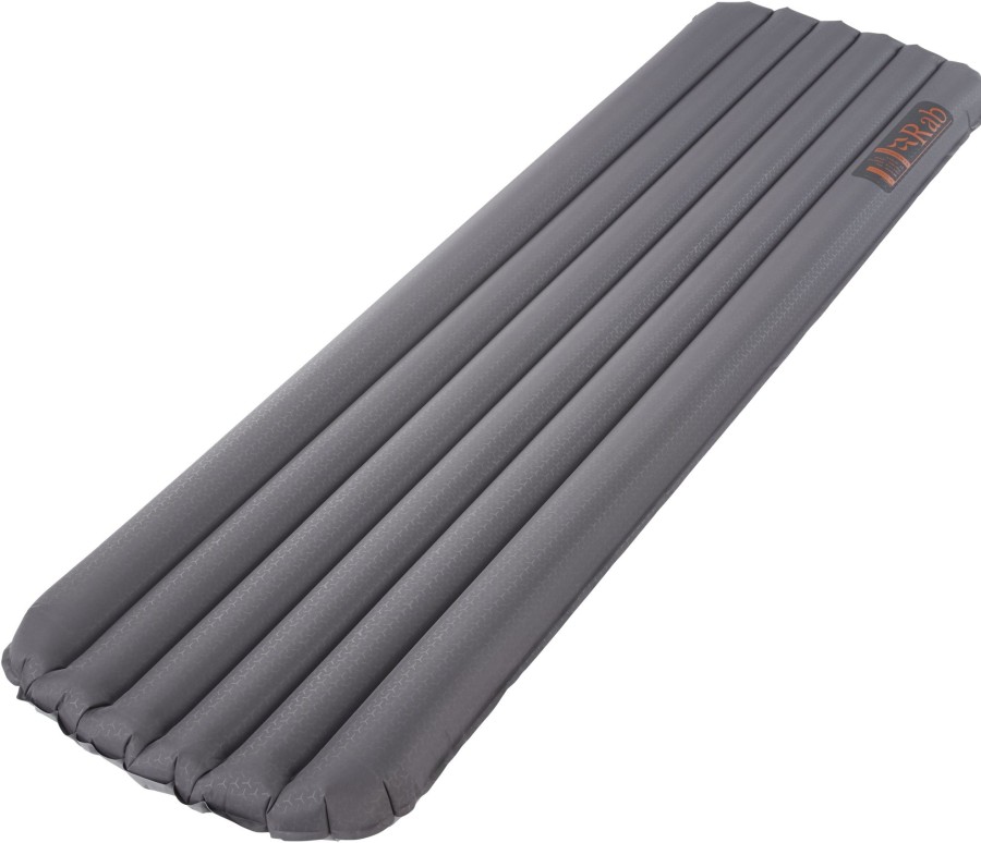 Camping Rab Backpacking & Lightweight Sleeping Mats | Rab Stratosphere 5.5 Mat - Long - Graphene Grey