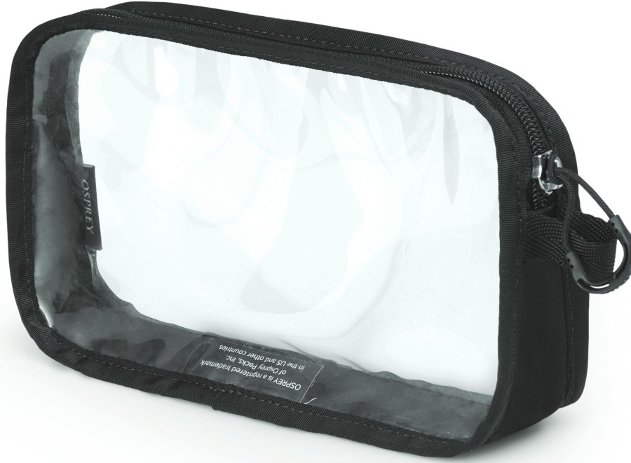 Rucksacks Osprey Wash Bags & Organisation | Osprey Ultralight Liquids Pouch - Shadow Grey Clear