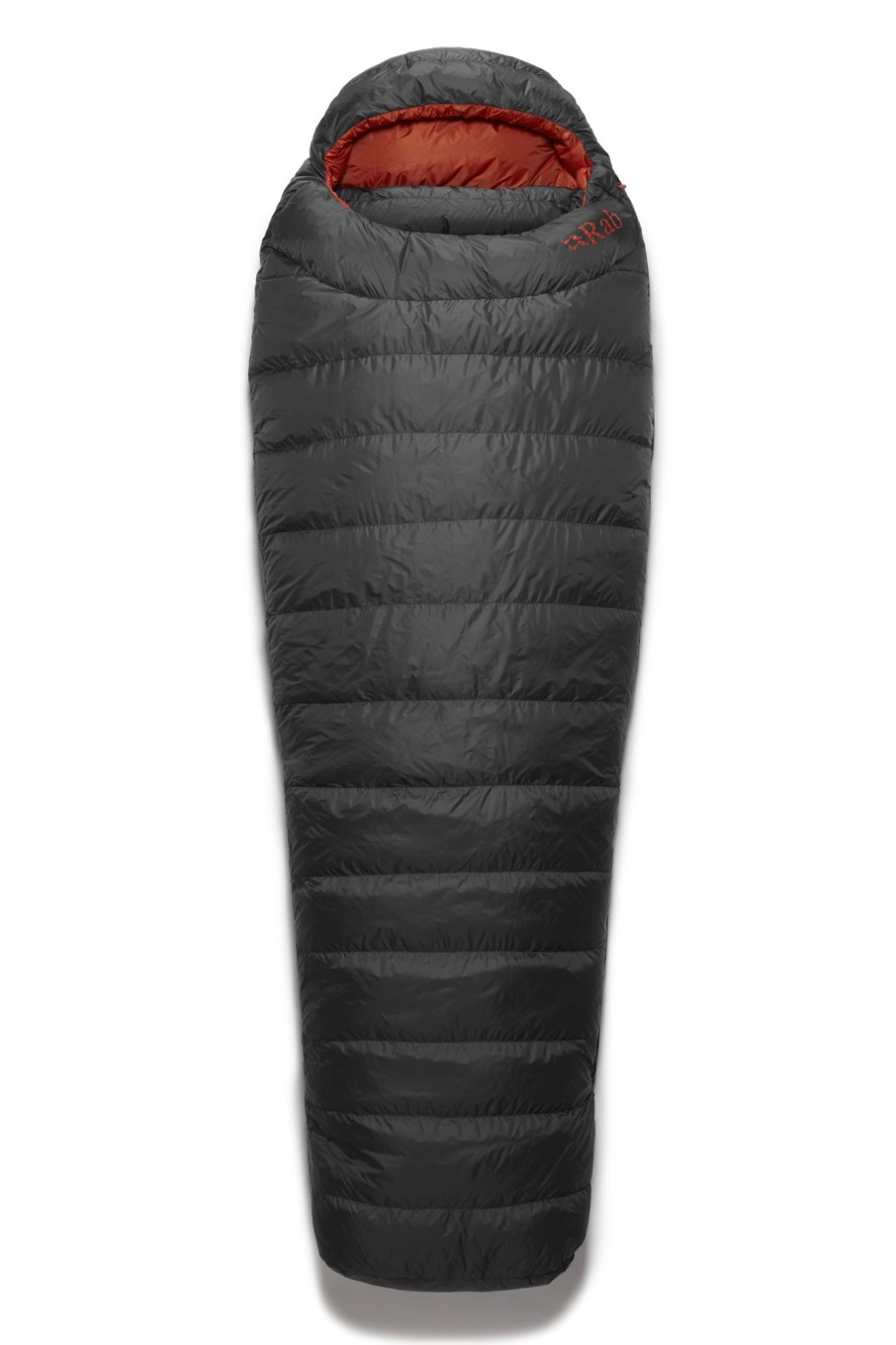 Camping Rab Backpacking & Lightweight Sleeping Bags | Rab Ascent 500 Sleeping Bag - Right-Hand Zip - Graphene Grey