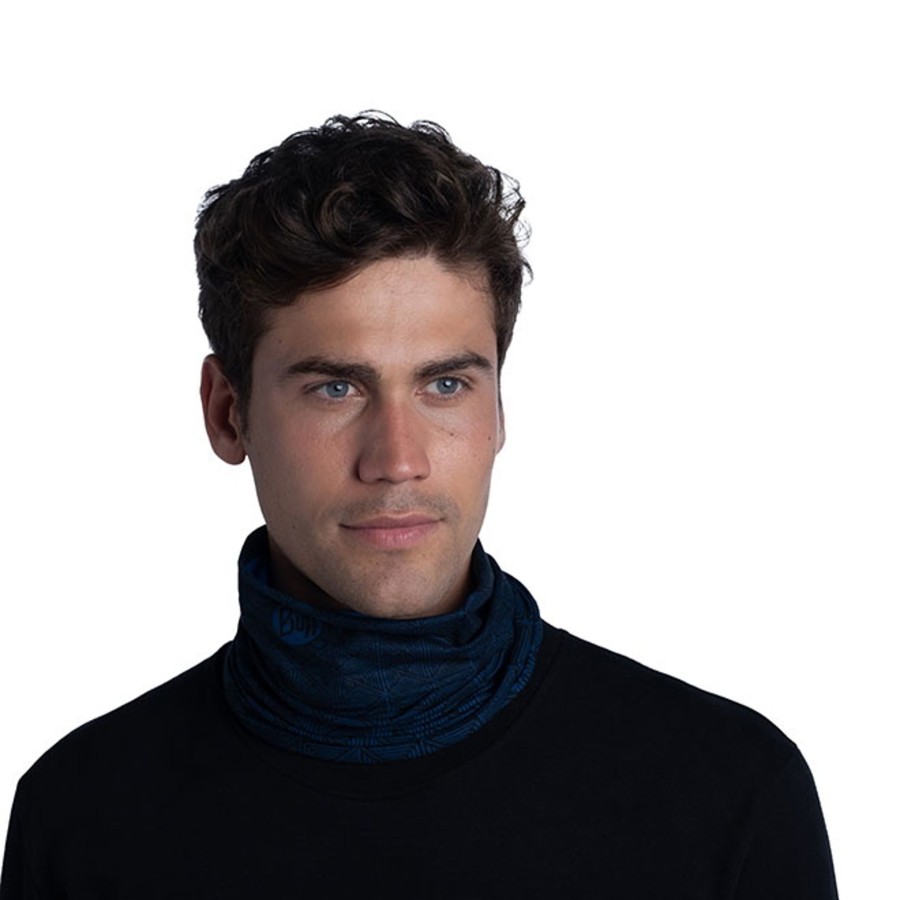 Clothing Buff Neck Warmers | Buff Original Ecostretch Buff - Prosody Night Blue