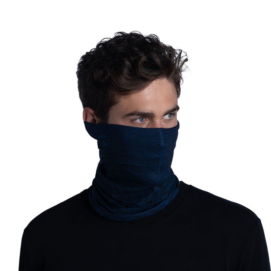 Clothing Buff Neck Warmers | Buff Original Ecostretch Buff - Prosody Night Blue