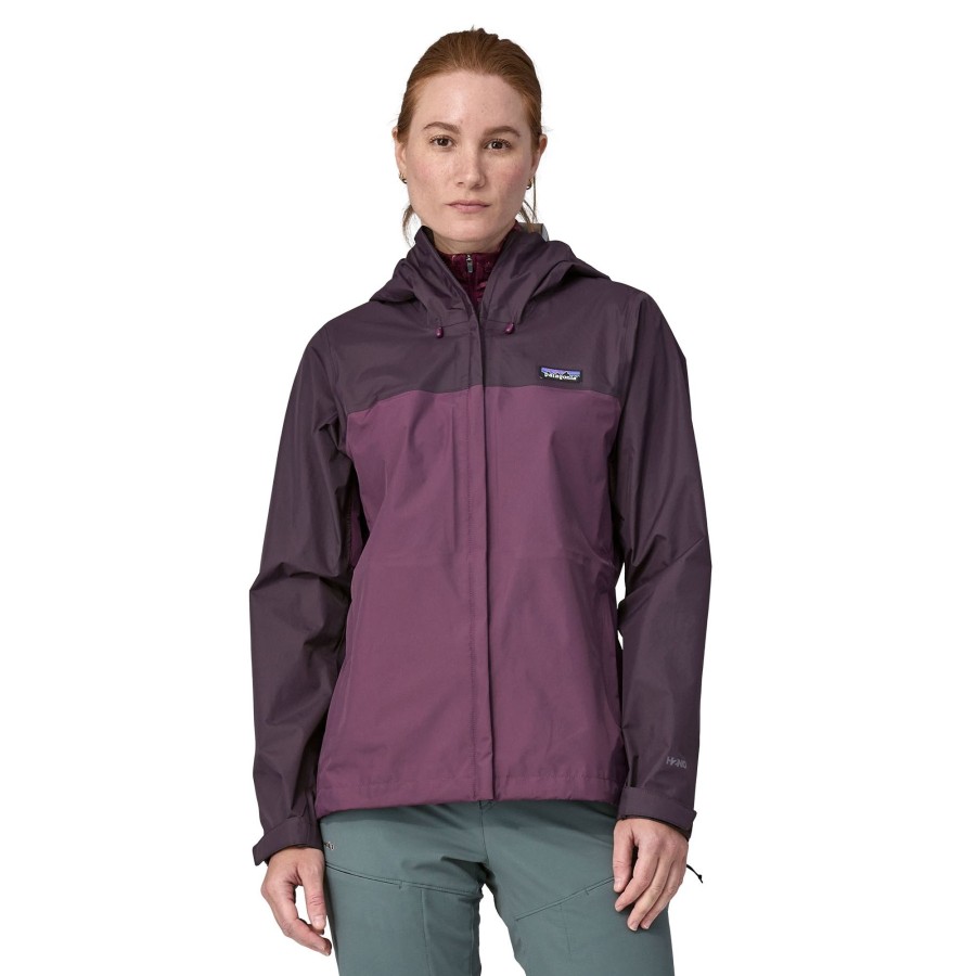 Clothing Patagonia Waterproof Jackets | Patagonia Womens Torrentshell 3L Jacket - Night Plum Purple