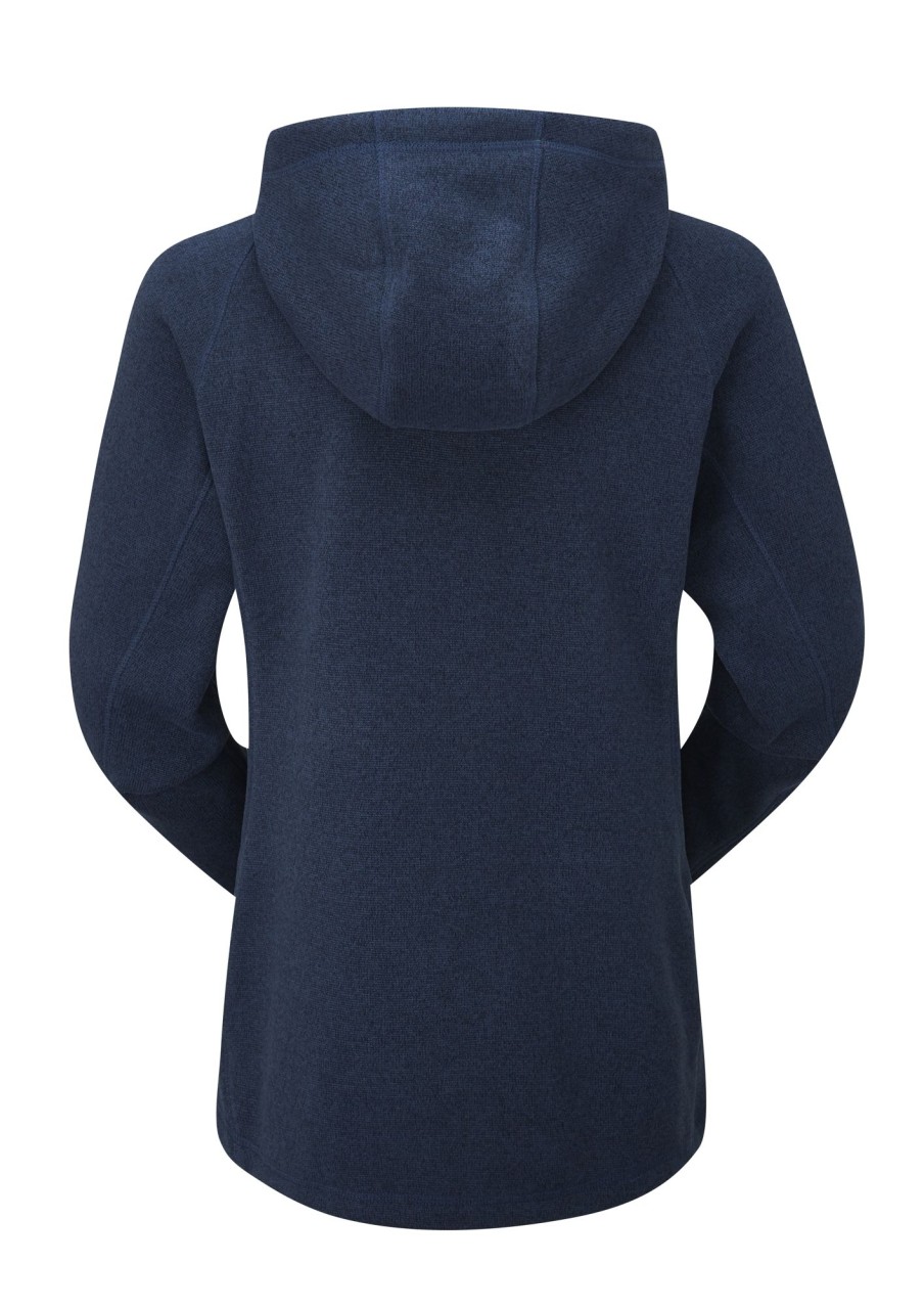 Clothing Rab Fleece & Mid Layer | Rab Womens Serren Hoody - Deep Ink Blue