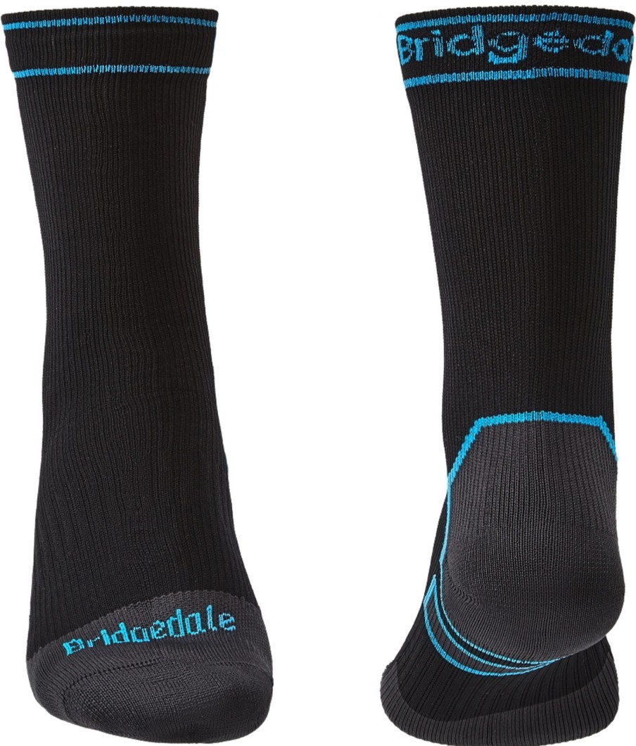 Clothing Bridgedale Socks | Bridgedale Mens Stormsock Midweight Boot Sock Black