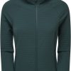 Clothing Montane Fleece & Mid Layer | Montane Womens Protium Xt Hoodie - Deep Forest Green