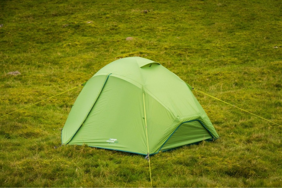 Camping Vango Backpacking & Lightweight Tents | Vango Tryfan 200 Tent Green