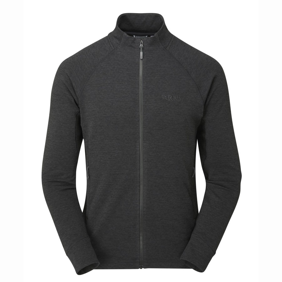 Clothing Rab Fleece & Mid Layer | Rab Mens Nexus Jacket Black