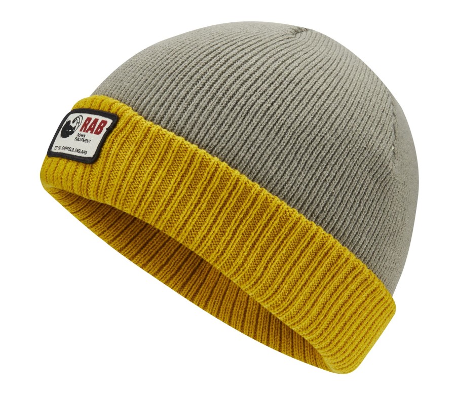 Clothing Rab Hats | Rab Essential Beanie - Stone-Sahara Grey