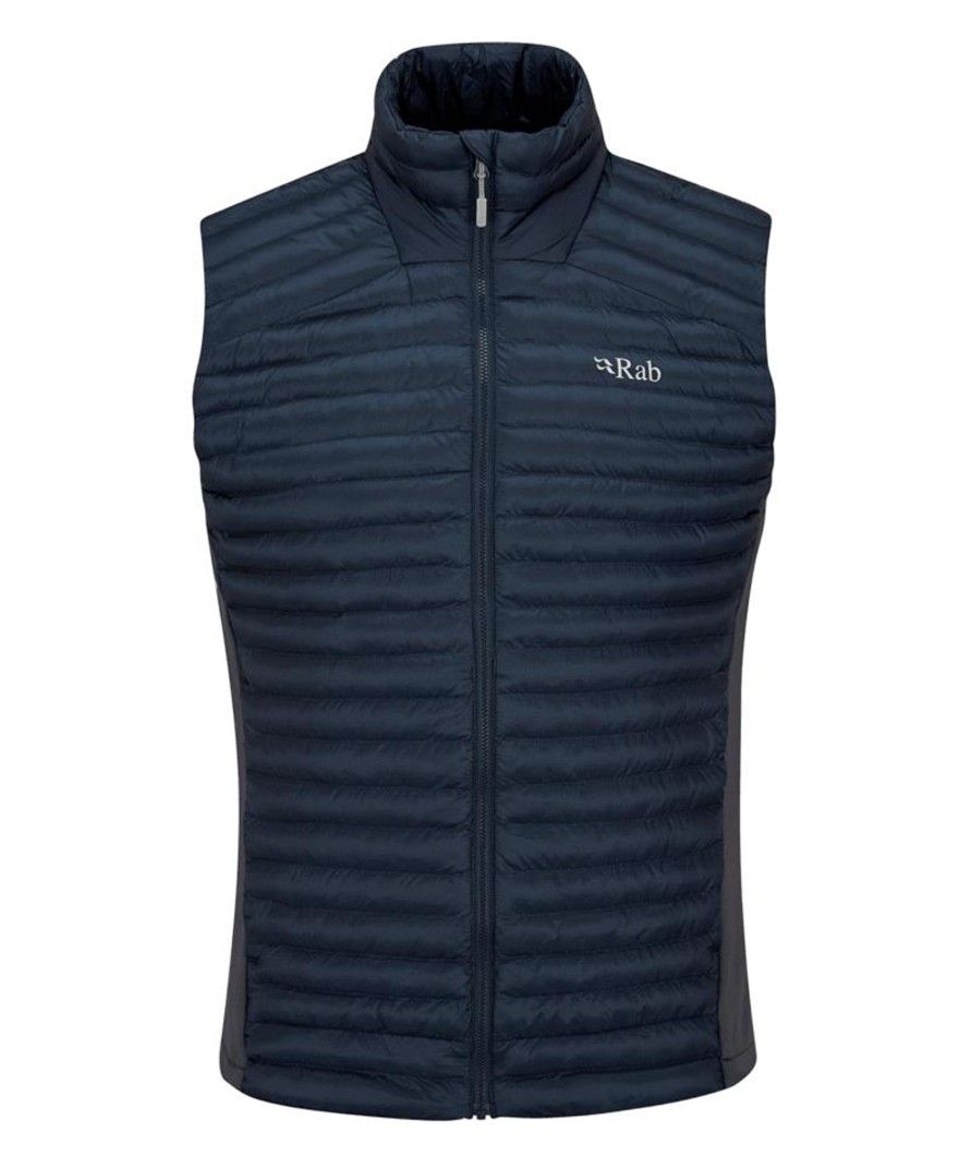 Clothing Rab Vests & Gilets | Rab Mens Cirrus Flex 2.0 Vest - Tempest Blue