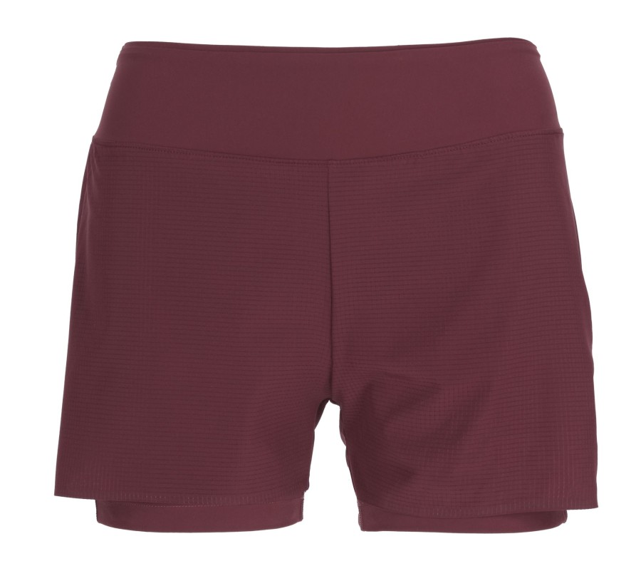 Clothing Rab Shorts | Rab Womens Talus Active Shorts - Deep Heather Purple