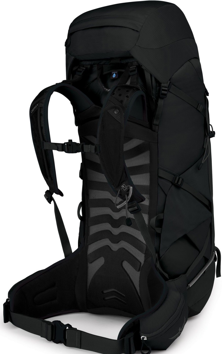 Rucksacks Osprey Day Packs | Osprey Mens Talon 44 Rucksack - Stealth Black