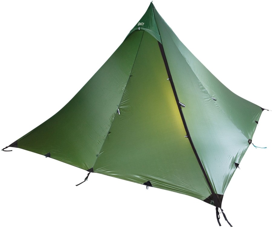 Camping Bach Backpacking & Lightweight Tents | Bach Wickiup 4 Tipi - Willow Bough Green