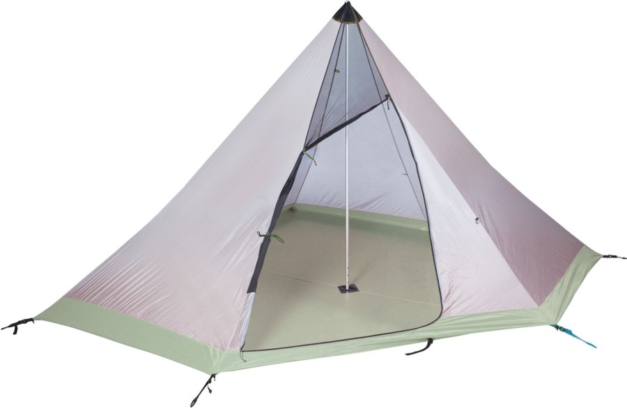 Camping Bach Backpacking & Lightweight Tents | Bach Wickiup 4 Tipi - Willow Bough Green