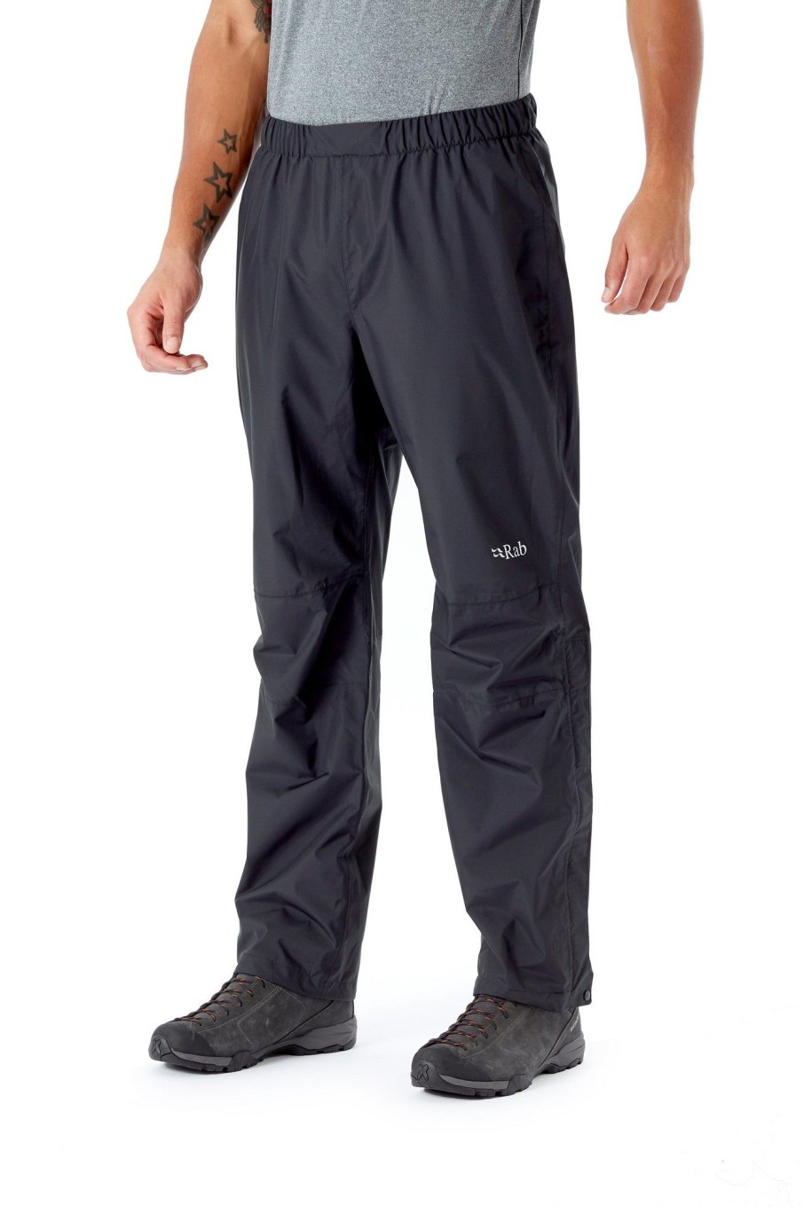 Clothing Rab Waterproof Trousers | Rab Mens Downpour Eco Pants Black