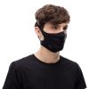 Clothing Buff Face Masks | Buff Filter Face Mask - Solid Black