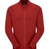 Clothing Rab Fleece & Mid Layer | Rab Mens Nexus Jacket - Tuscan Red