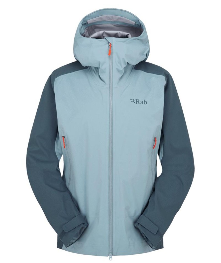 Clothing Rab Softshell Jackets | Rab Womens Kinetic Alpine 2.0 Jacket - Orion Citadel Blue