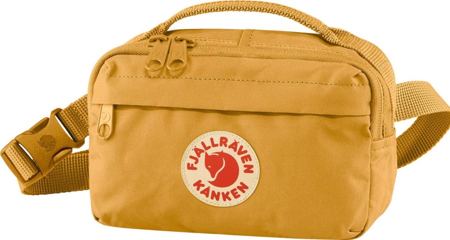 Rucksacks Fjallraven Hip Packs & Crossbody'S | Fjallraven Kanken Hip Pack - Ochre Yellow