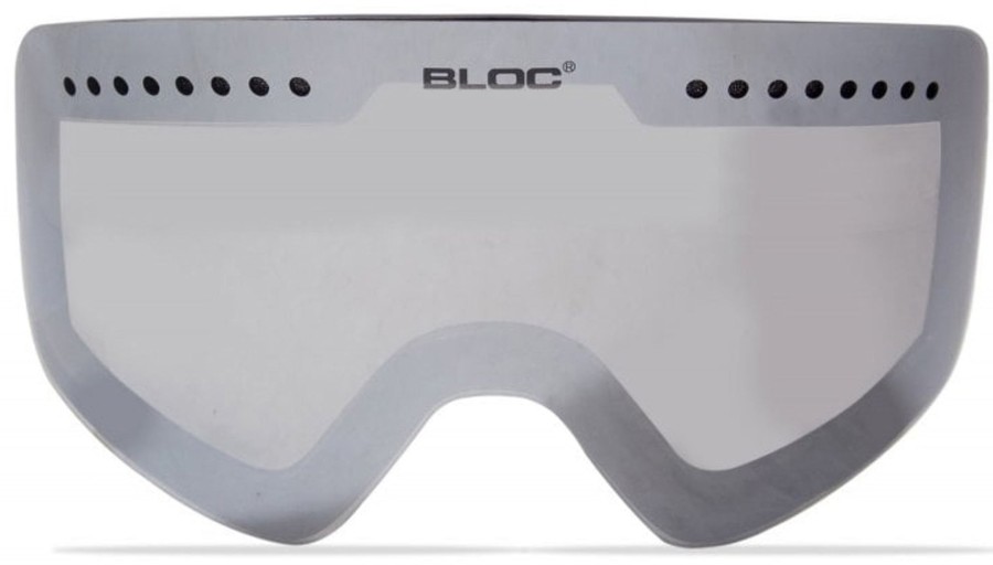 Clothing Bloc Eyewear Eyewear | Bloc Fifty-Five Goggle - Matt Light Purple-Powder Lens White