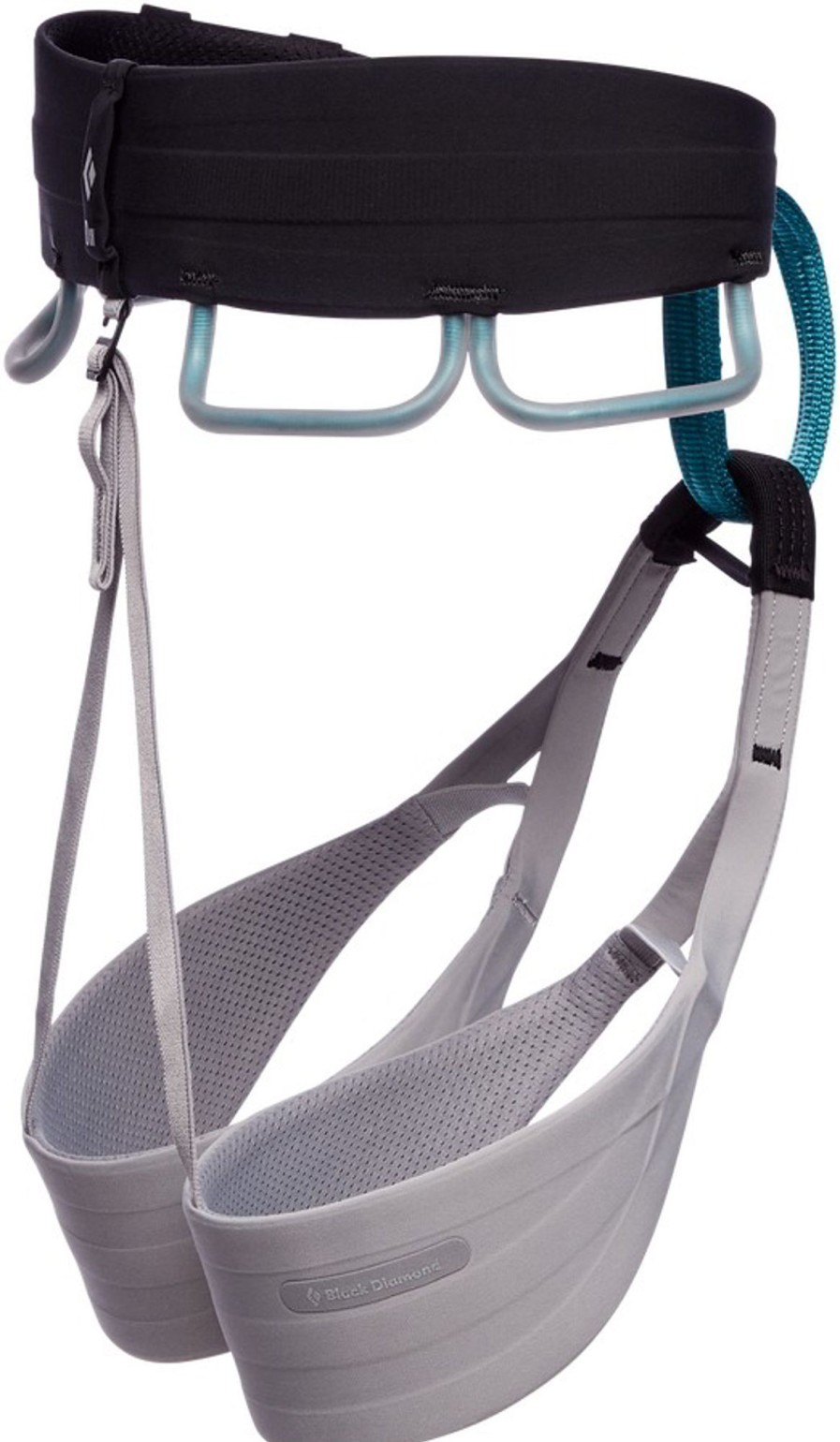 Equipment Black Diamond Harnesses | Black Diamond Womens Solution Harness - Pewter Grey