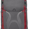 Rucksacks Osprey Backpacking Packs | Osprey Womens Eja Pro 55 Rucksack - Dale Poinsettia Red Grey