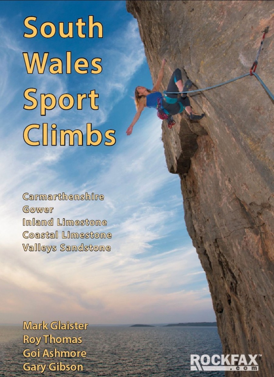 Equipment Great Western Rock Maps And Books | Rockfax South Wales Sport Climbs Guide White