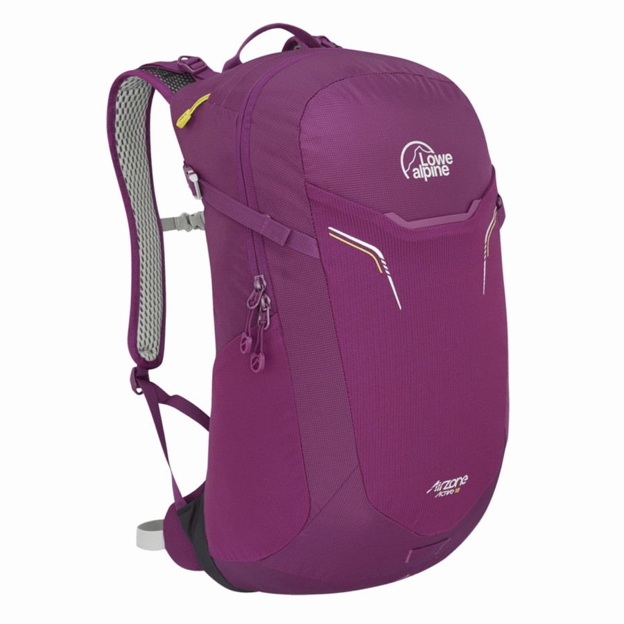 Rucksacks Lowe Alpine Day Packs | Lowe Alpine Airzone Active 18 Rucksack - Deep Heather Purple