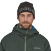 Clothing Patagonia Hats | Patagonia Beanie Hat - Logo Belwe: Black