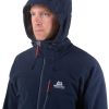 Clothing Mountain Equipment Softshell Jackets | Mountain Equipment Mens Vulcan Jacket - Graphite Grey