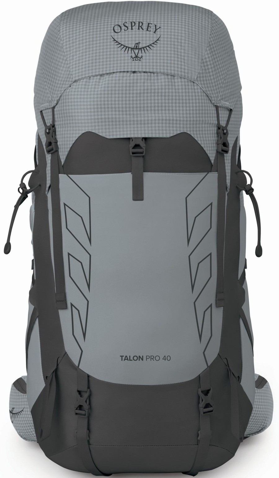 Rucksacks Osprey Day Packs | Osprey Mens Talon Pro 40 Rucksack - Silver Lining Grey