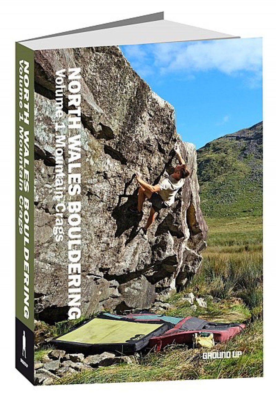 Equipment Ground Up Productions Ltd Maps And Books | North Wales Bouldering - Vol1 Mountains Brown