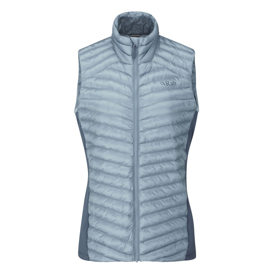 Clothing Rab Vests & Gilets | Rab Womens Cirrus Flex 2.0 Vest - Citadel Blue