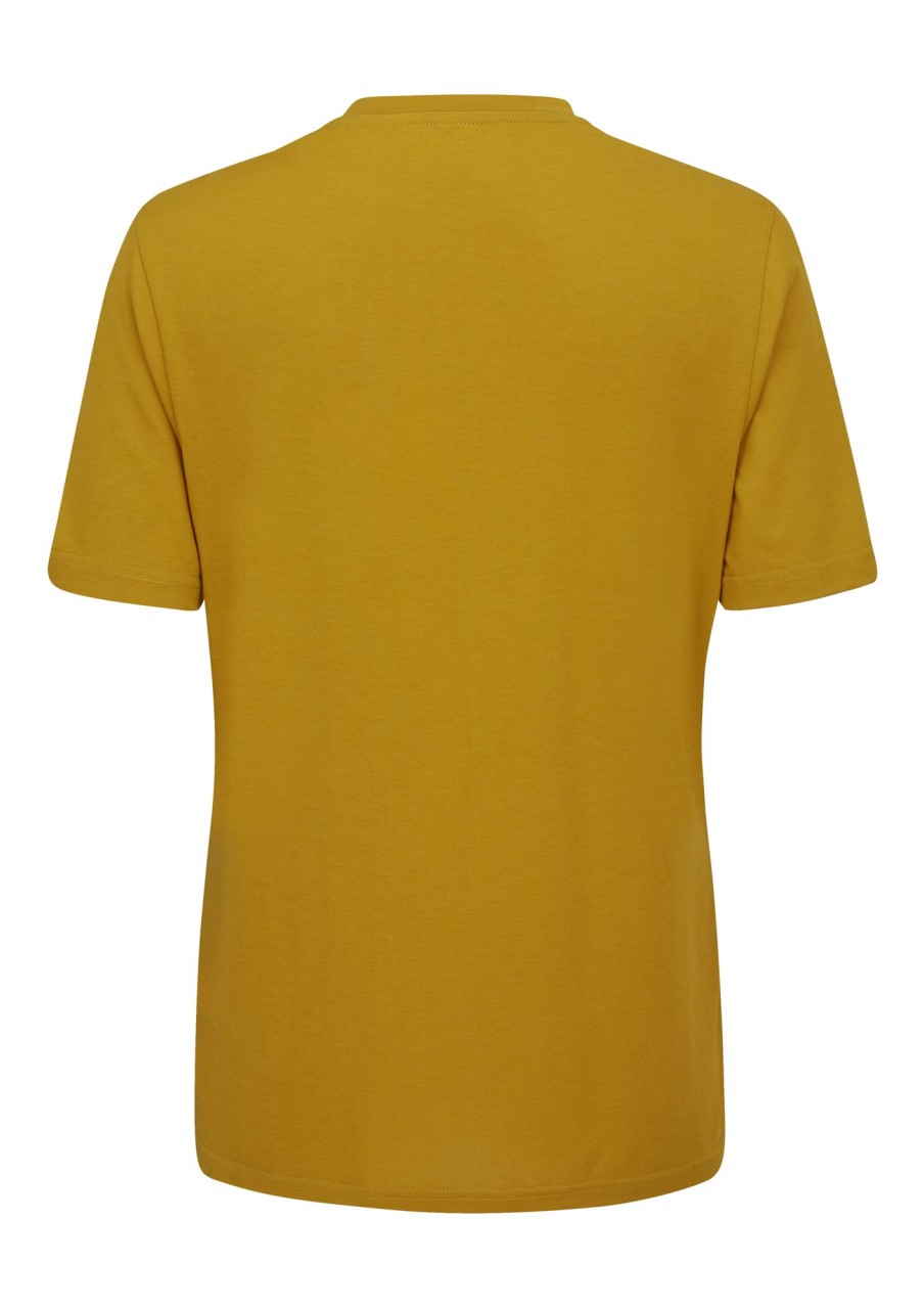 Clothing Rab T Shirts & Base Layers | Rab Womens Crimp Logo Tee - Sahara Yellow