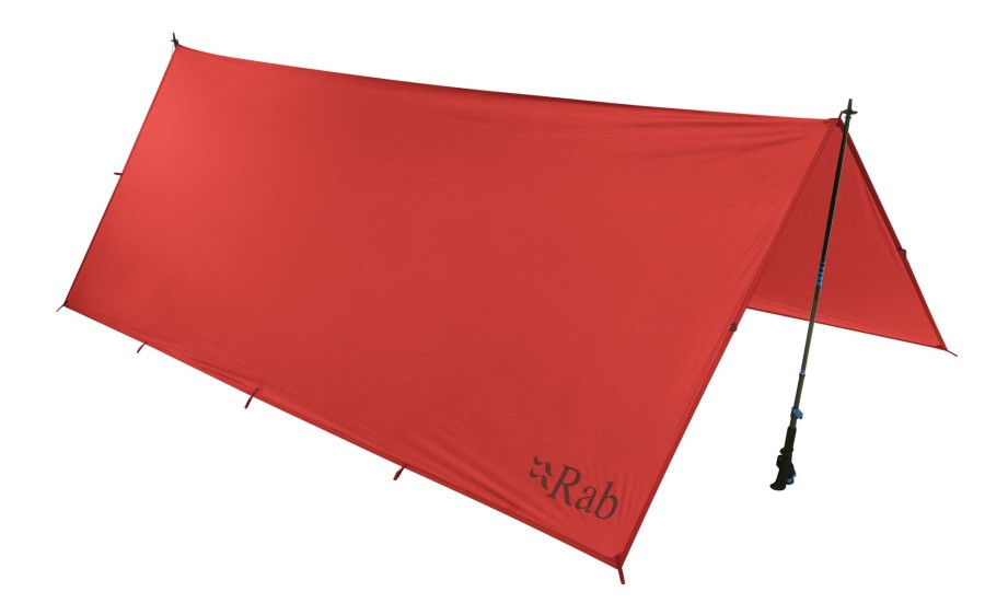 Camping Rab Tarps & Shelters | Rab 2 Person Siltarp Shelter - Horizon Red