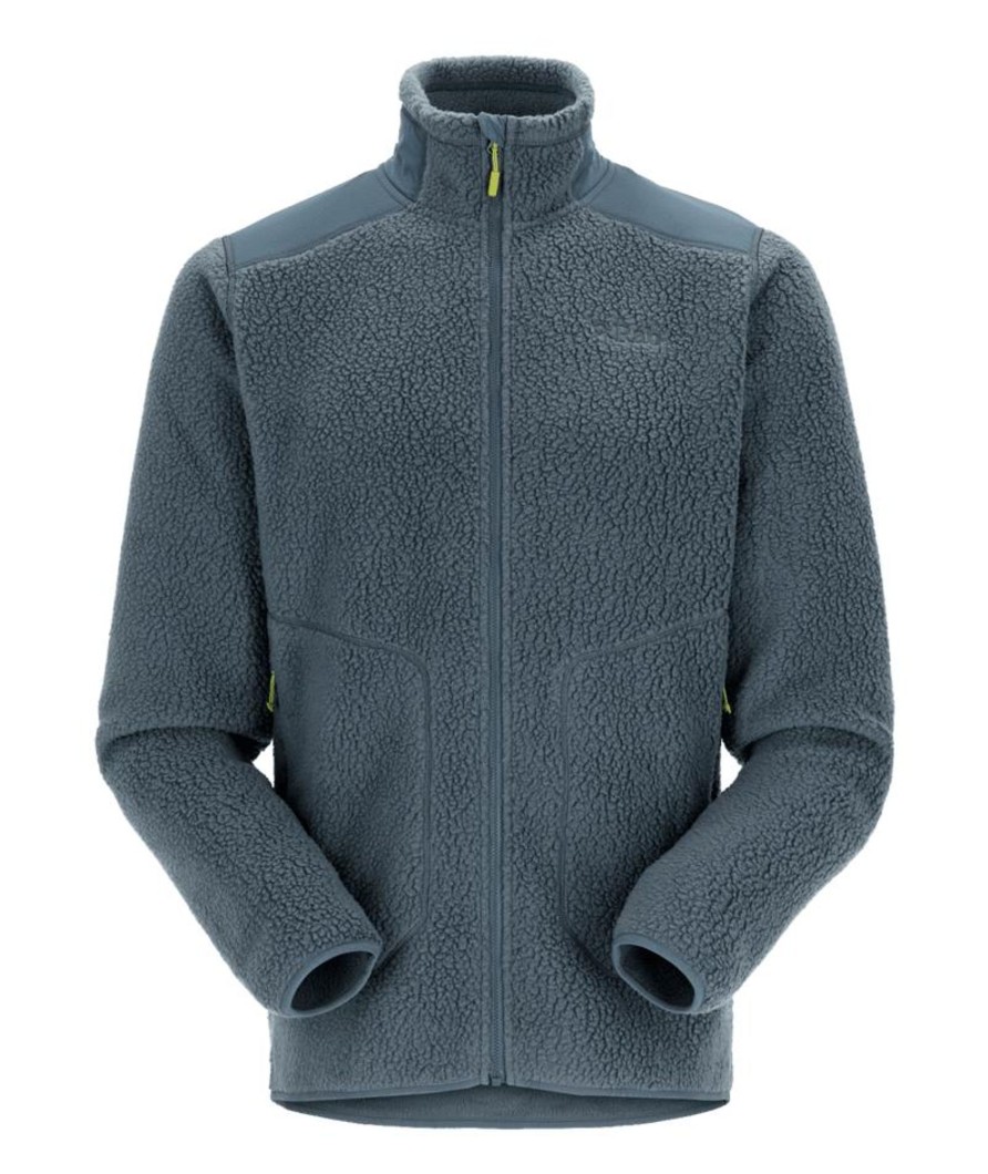 Clothing Rab Fleece & Mid Layer | Rab Mens Outpost Jacket - Orion Blue