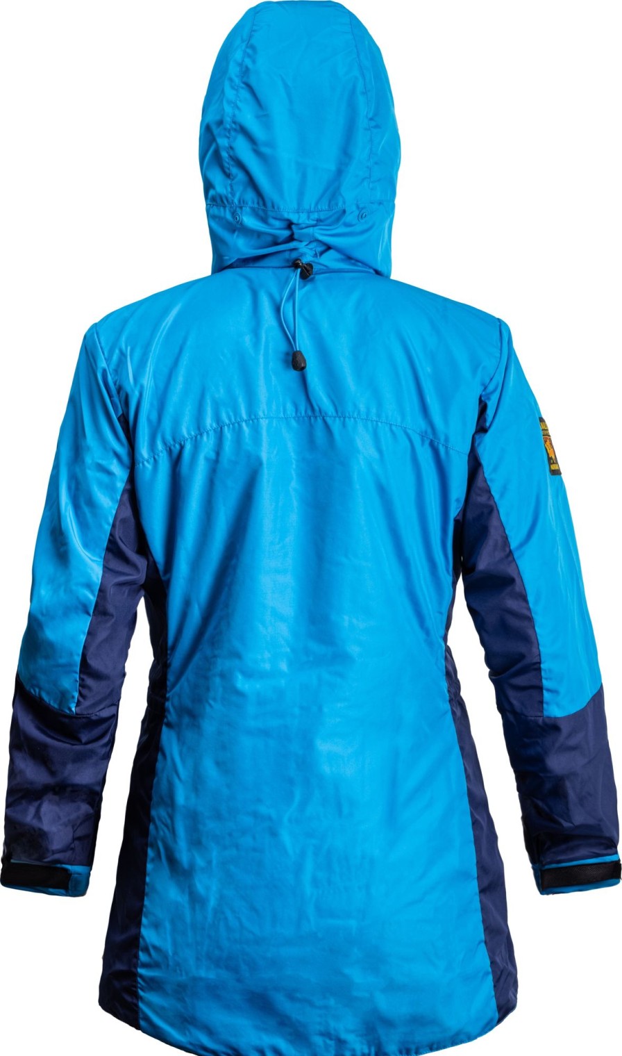 Clothing Paramo Waterproof Jackets | Paramo Womens Alta Iii Jacket - Neon Midnight Blue