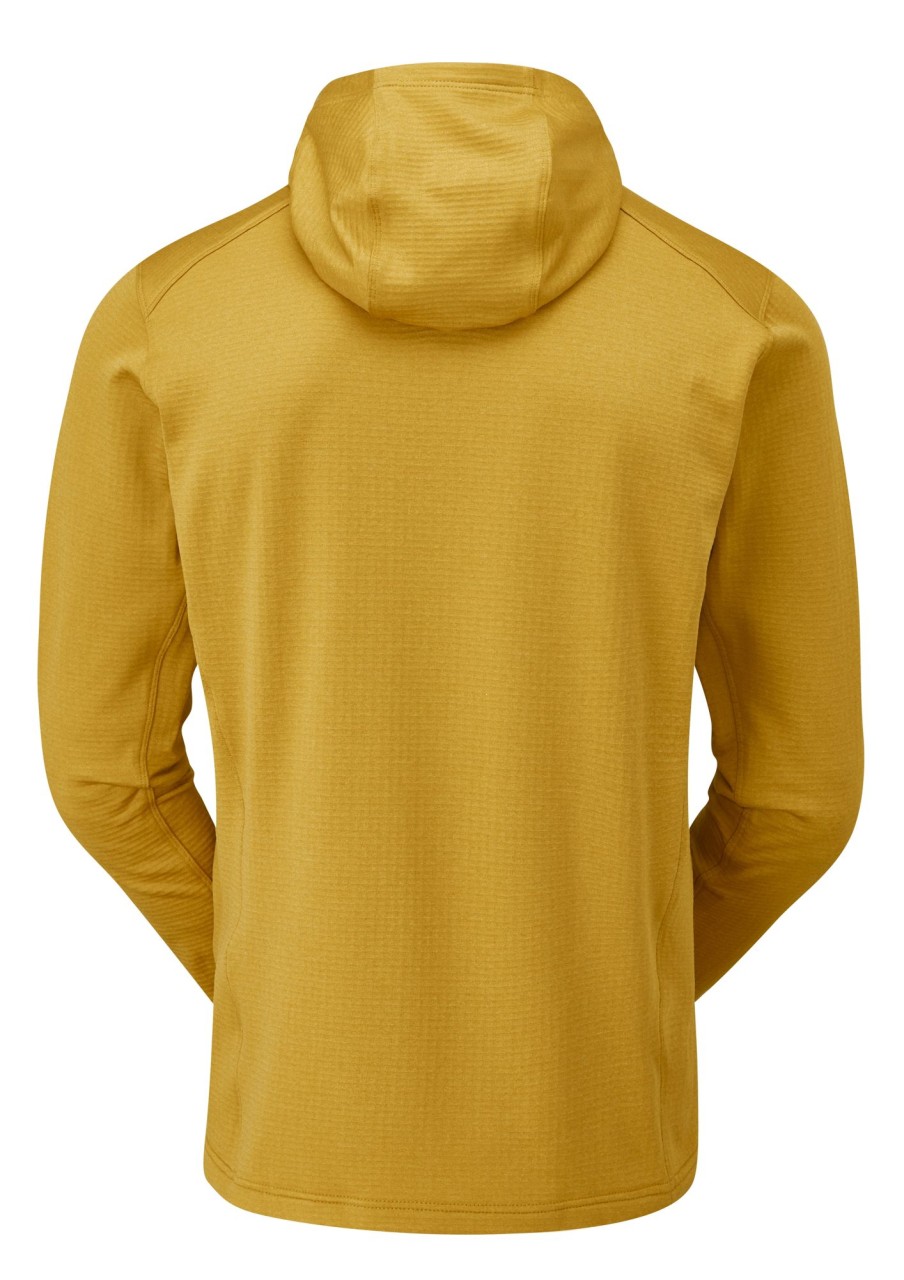 Clothing Rab Fleece & Mid Layer | Rab Mens Graviton Hoody - Sahara Yellow