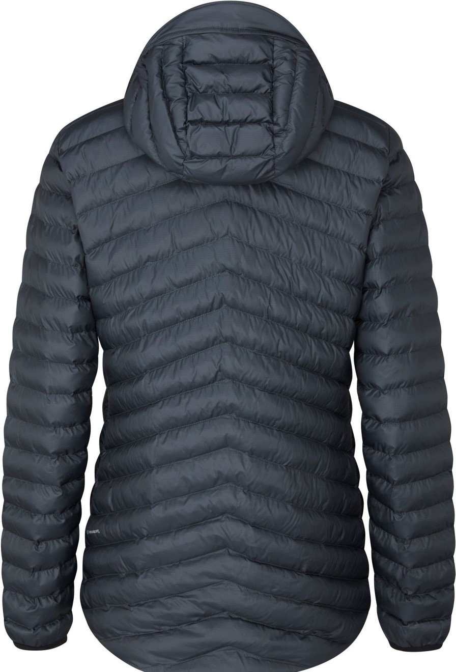 Clothing Rab Insulated Jackets | Rab Womens Cirrus Alpine Jacket - Beluga Grey