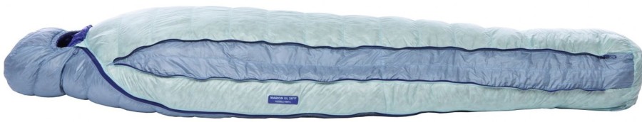 Camping Big Agnes Backpacking & Lightweight Sleeping Bags | Big Agnes Womens Torchlight Ul 20/ -5 Sleeping Bag - Regular Blue