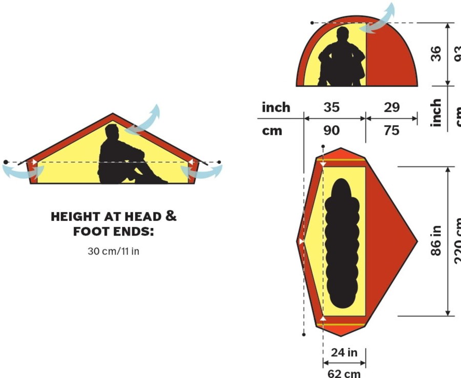 Camping Hilleberg Backpacking & Lightweight Tents | Hilleberg Akto Tent - Sand Brown