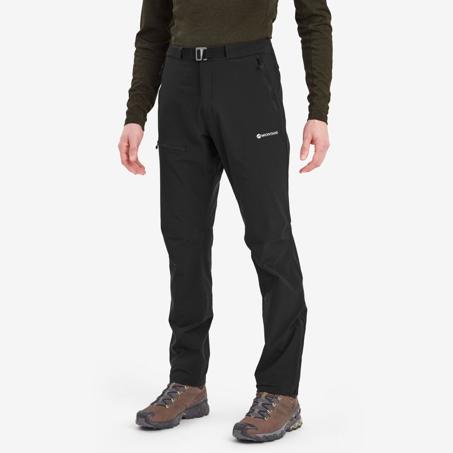 Clothing Montane Trousers & Leg Wear | Montane Mens Tenacity Pants - Regular Leg Black