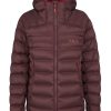 Clothing Rab Insulated Jackets | Rab Womens Electron Pro Jacket - Deep Heather Purple