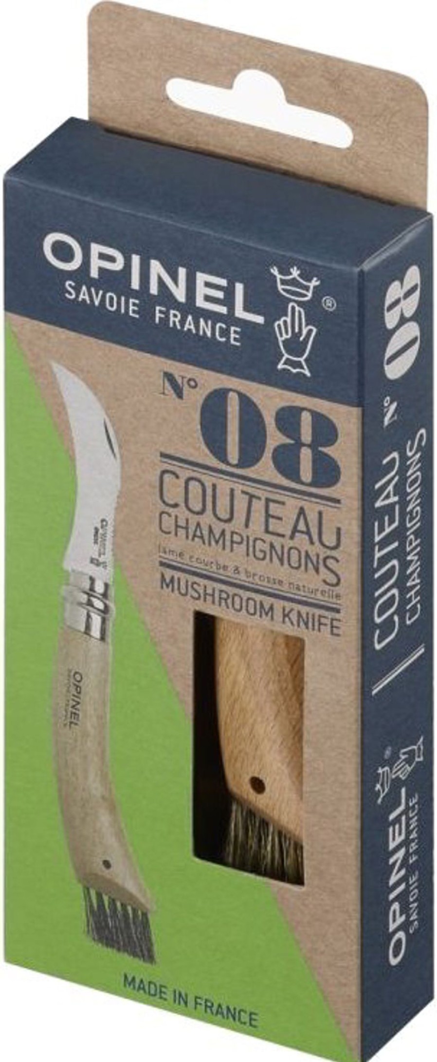 Equipment Opinel Knives & Multi-Tools | Opinel No.8 Mushroom Knife Brown