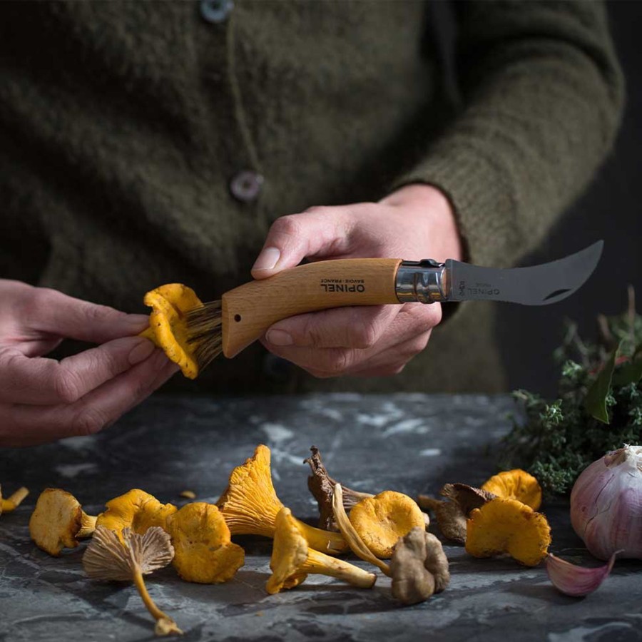 Equipment Opinel Knives & Multi-Tools | Opinel No.8 Mushroom Knife Brown