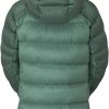 Clothing Rab Insulated Jackets | Rab Womens Neutrino Pro Jacket Slate-Eucalyptus Green