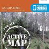 Equipment Ordnance Survey Maps And Books | Os Explorer - Active Map 128 - Taunton And Blackdown Hills Orange