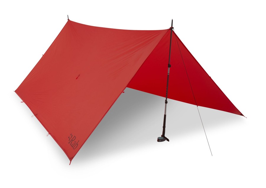 Camping Rab Tarps & Shelters | Rab Siltarp Plus Duo Shelter - Horizon Red