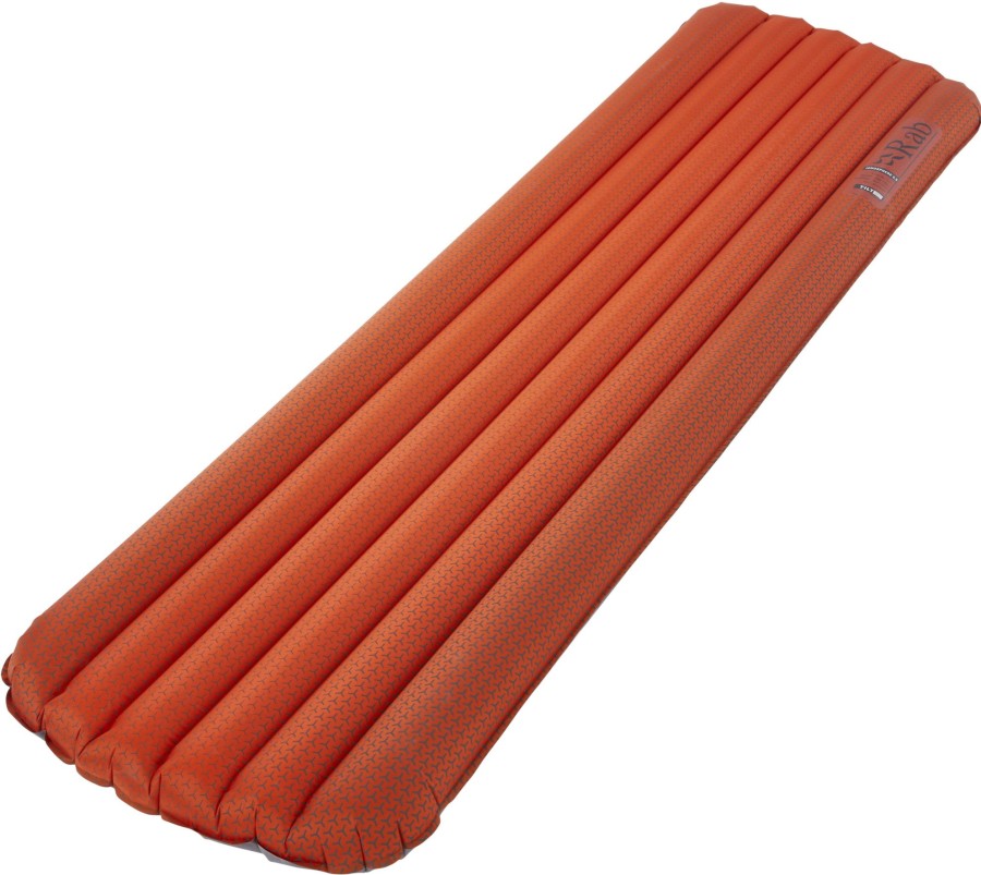 Camping Rab Backpacking & Lightweight Sleeping Mats | Rab Ionosphere 5.5 Mat - Long - Firecracker Orange