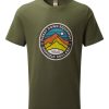 Clothing Rab T Shirts & Base Layers | Rab Mens Stance 3 Peaks Tee - Army Green